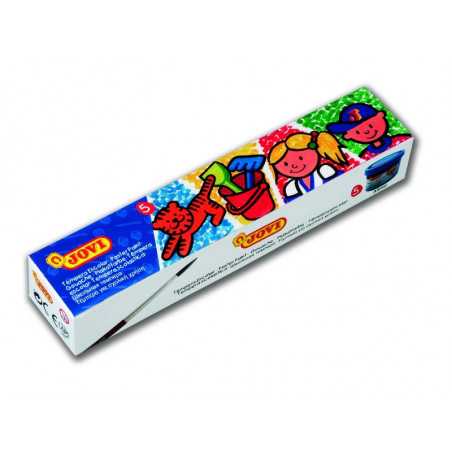 Kvašové temperové barvy 5 x 35 ml + štětec