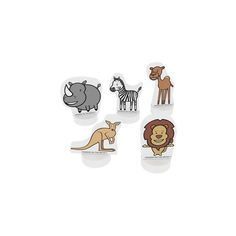 MILLAMINIS/FOAMINIS Set Zvířátka Afrika 10 