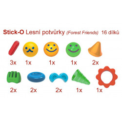 Stick-O Lesní potvůrky