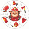 Puzzle Profese 2 (kadeřnice, kuchař, hasič)