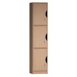 Šatní skříň - 3 BOXY - 30X187X45 CM (MD)