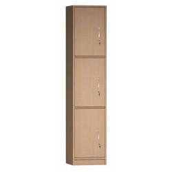 Šatní skříň - 3 BOXY - 30X187X45 CM (MD)