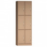 Šatní skříň - 6 BOXŮ - 60X187X45 cm (MD)