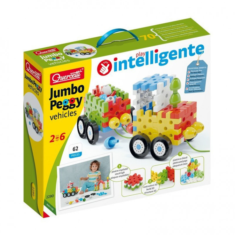 Jumbo Peggy Vehicles – stavebnice pro nejmenší