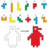 ReWood Pentomino 2D - sešit s 20 úkoly