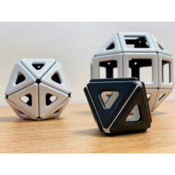 Magnetický černo-bílý Polydron