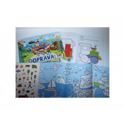 Doprava - naučný a hrací set
