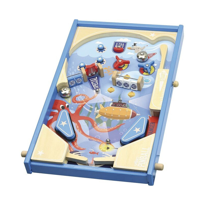 Dřevěný velký pinball Dřevěný velký pinball