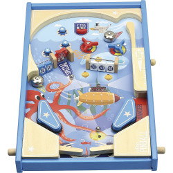Dřevěný velký pinball