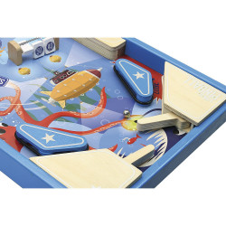 Dřevěný velký pinball