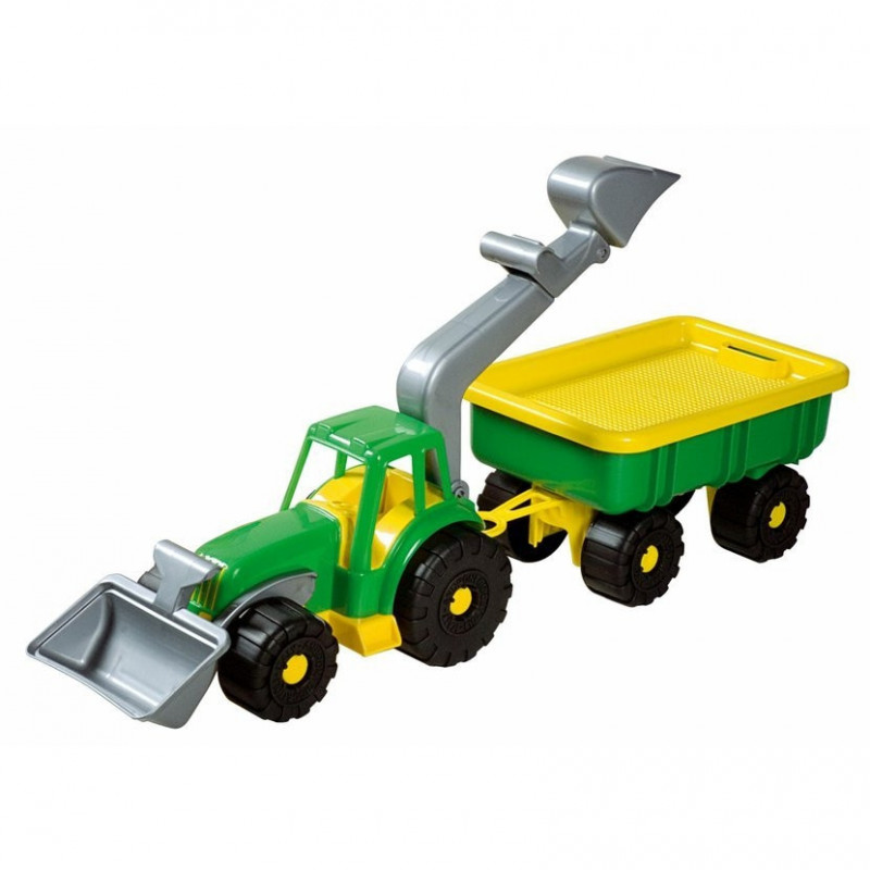Androni Traktorový nakladač s vlekem Power Worker - délka 58 cm Androni Traktorový nakladač s vlekem Power Worker - délka 58 cm
