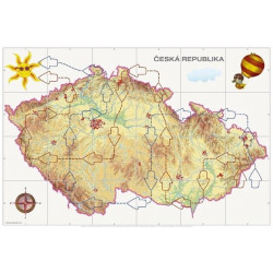 Podložka BEE-BOT/Svět,ČR