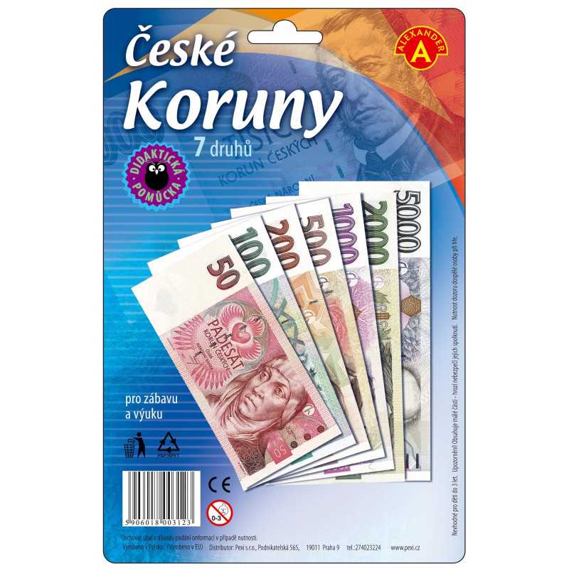 Peníze - České koruny Peníze - České koruny