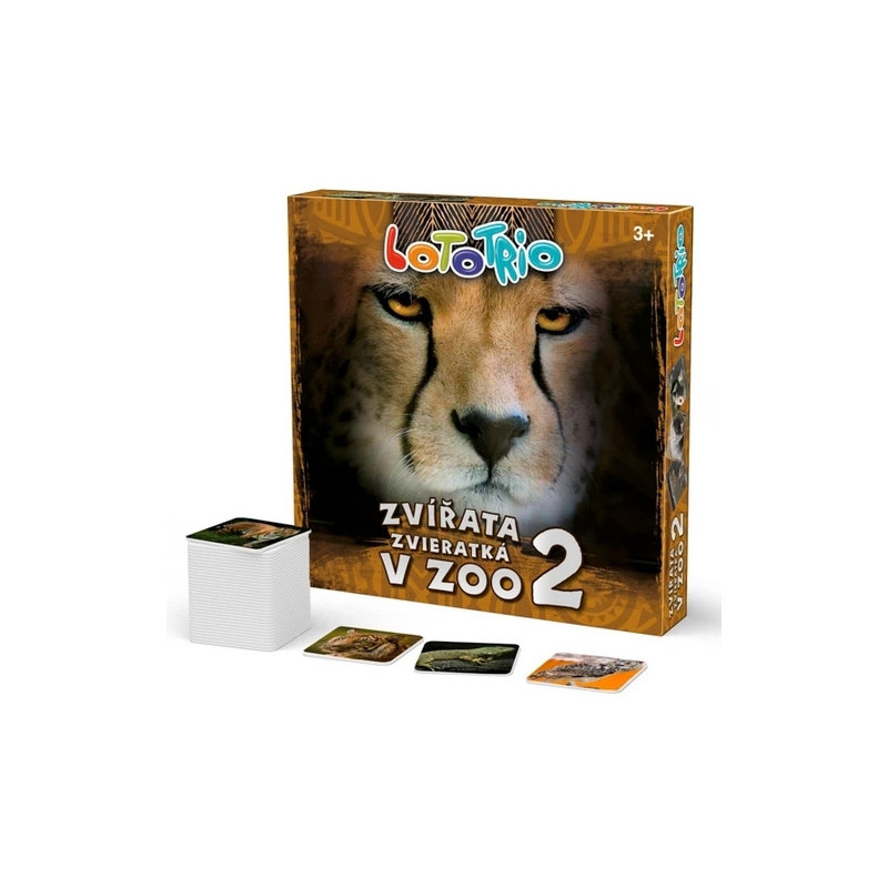 Loto-trio Zvířata v ZOO 2 – dětské vzdělávací hry