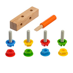 Šrouby a matice - hrací set