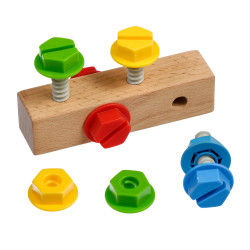 Šrouby a matice - hrací set