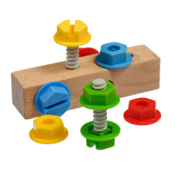 Šrouby a matice - hrací set