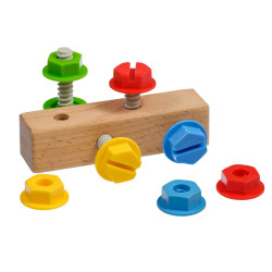 Šrouby a matice - hrací set
