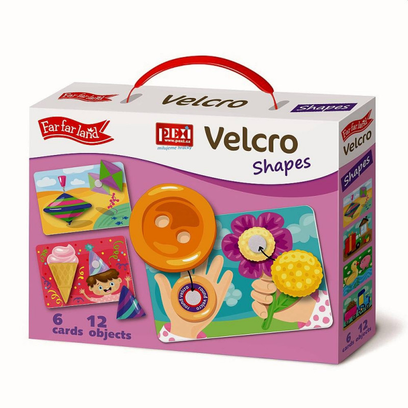 Velcro skládačky -Tvary