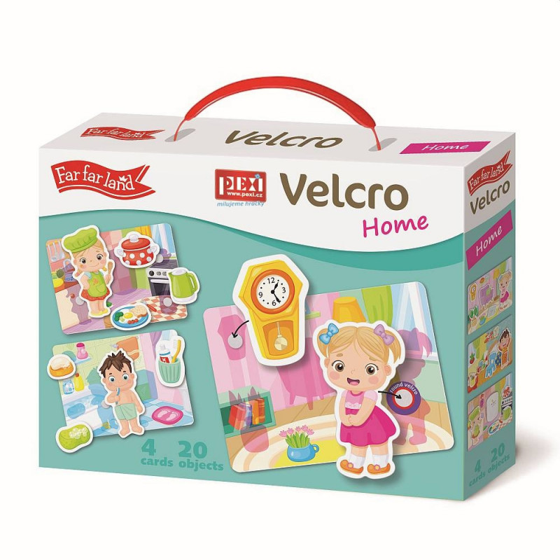Velcro skládačky - Domov