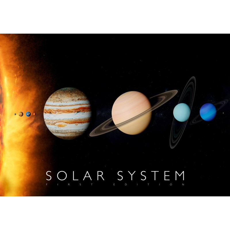 CURISCOPE – PLAKÁT SOLÁRNÍ SYSTÉM S ROZŠÍŘENOU REALITOU