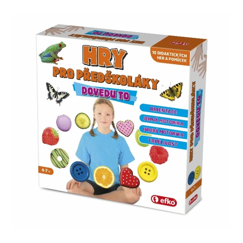 Hry pro předškoláky Dovedu to - vzdělávací soubor her
