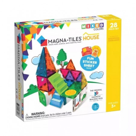 Magna Tiles - Magnetická stavebnice Dům 28 dílů