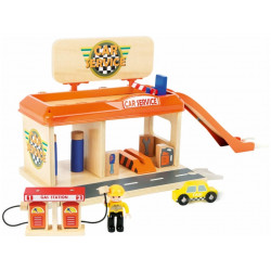 Small Foot Autoservis a čerpací stanice s příslušenstvím