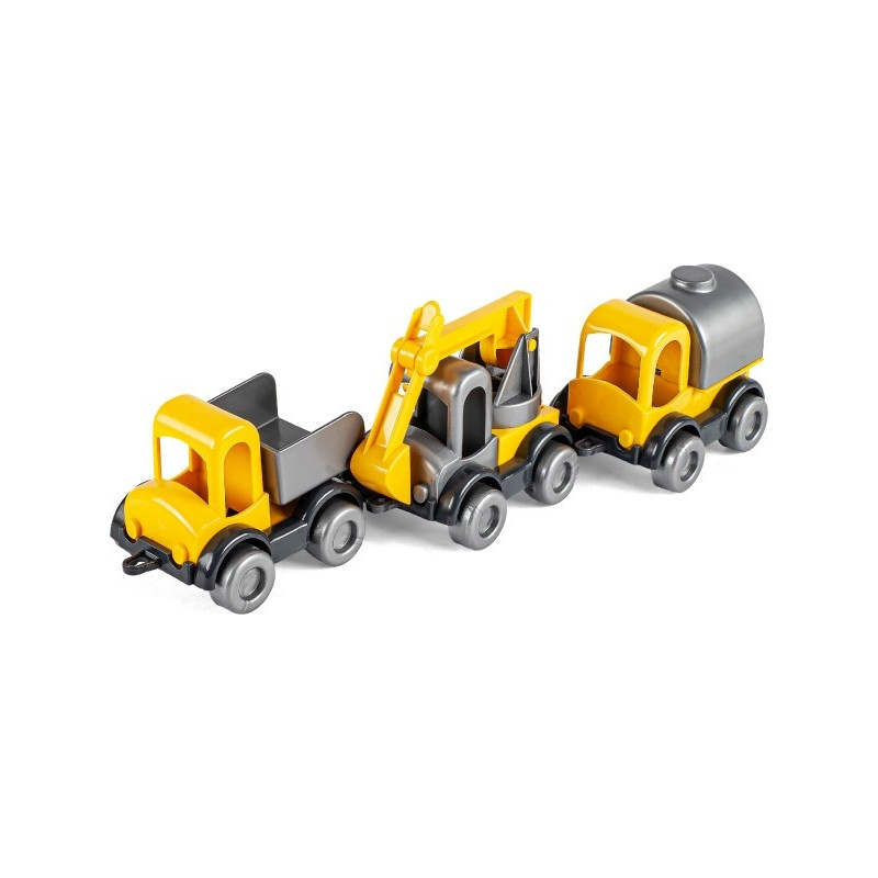 Auto stavební Kid Cars 3ks Auto stavební Kid Cars 3ks