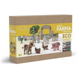ECO Roto Veselá farma – ekologická stavebnice