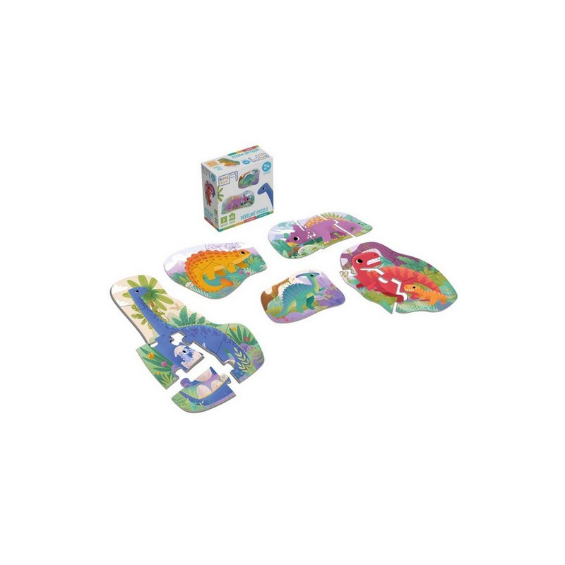 KukiKuk - Véééliké puzzle Dinosauři