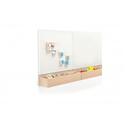 Dřevěné magnetické puzzle zvířátka