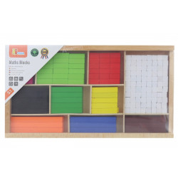 Dřevěné matematické kostky