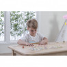 Dřevěné puzzle barvy