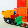 Magna Tiles - Magnetická stavebnice Builder Xl trucks - 50 dílů