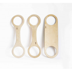 Dřevěné mostky Balance Play SET 2+1
