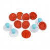 Set velkých dětských razítek Počasí, průměr 7,5 cm, 12 kusů