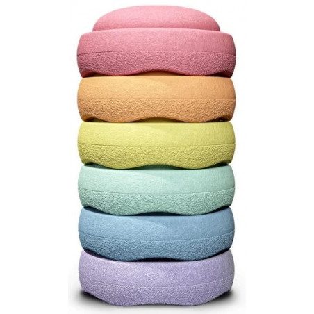 Stapelstein Original Mini Rainbow pastel