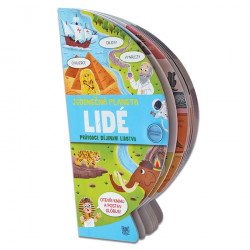 Knížka rozkládací globus - LIDÉ