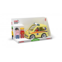 Igráček MultiGO Trio Rescue - figurky záchranáři se sanitkou