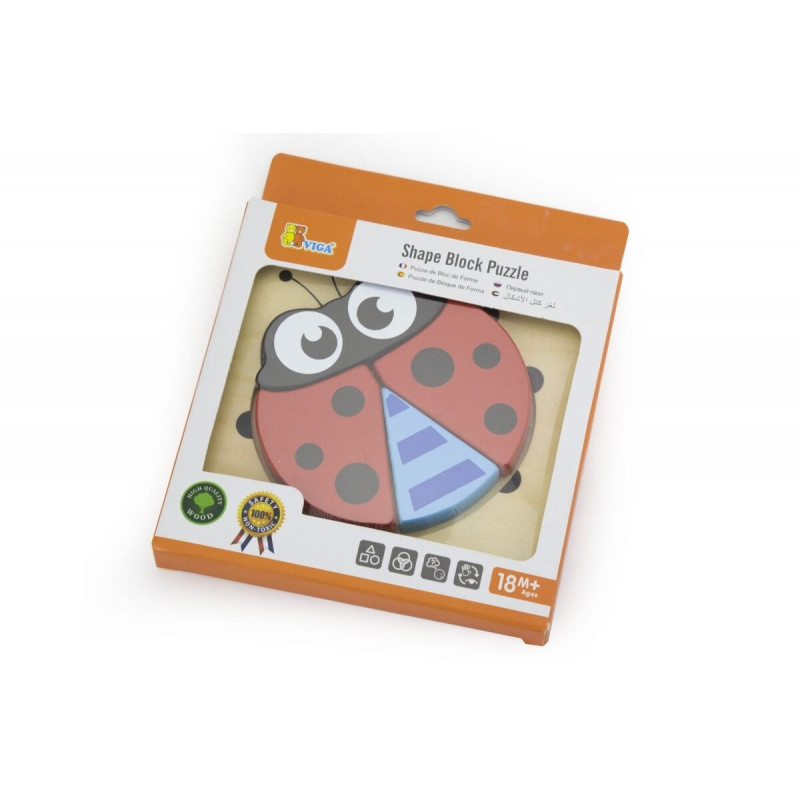Puzzle pro nejmenší - beruška