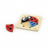 Puzzle pro nejmenší - beruška
