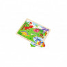  Dřevěné puzzle 16 dílků - dinosauři