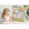 Dřevěná magnetická písmenka a číslice v českém jazyce