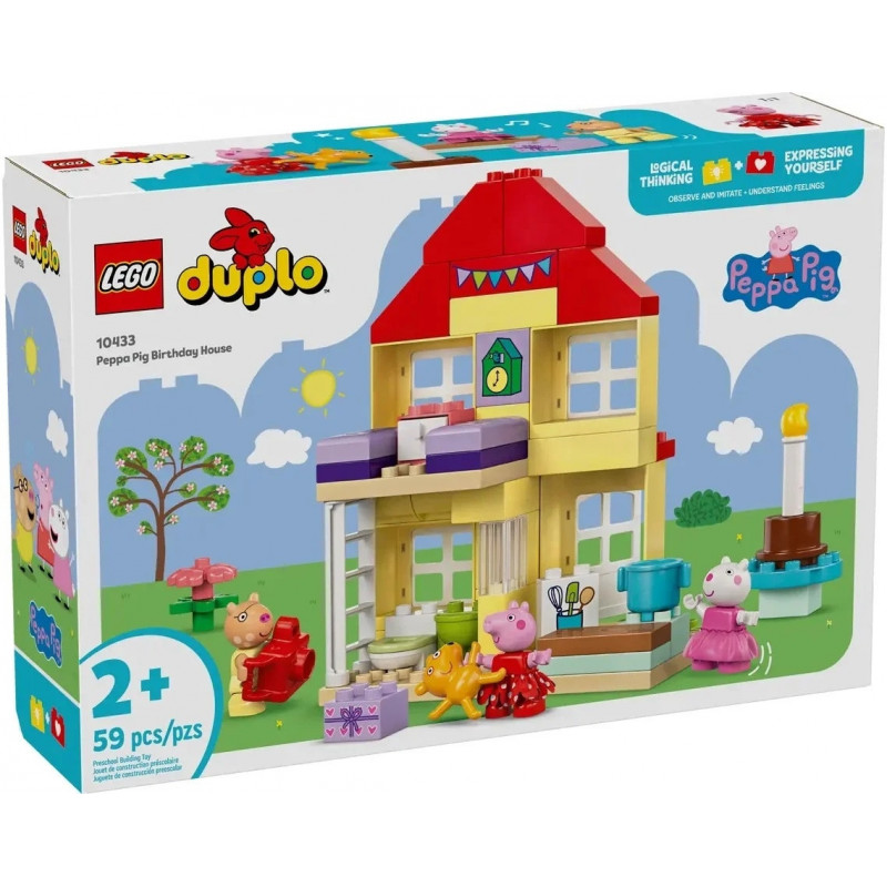 Lego Duplo – Prasátko Peppa A Narozeninový Dům