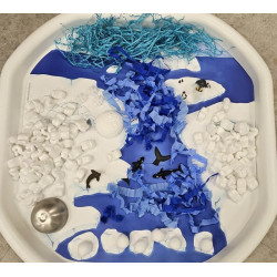 Polární kruh – Podložka do Tuff Tray MINI/MAXI