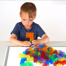 Kostky (Duplo) na světelný panel