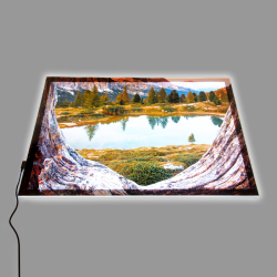 Podložka na světelný panel a stůl - jezero