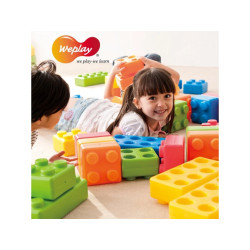 Kostky velké plastové Weplay KC 0002