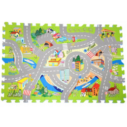 Pěnové puzzle Město - silnice - TM 003